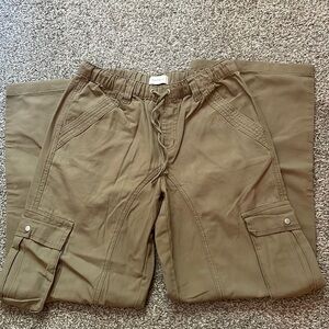 Pacsun Baggy Olive Green Cargo Pants Size Small